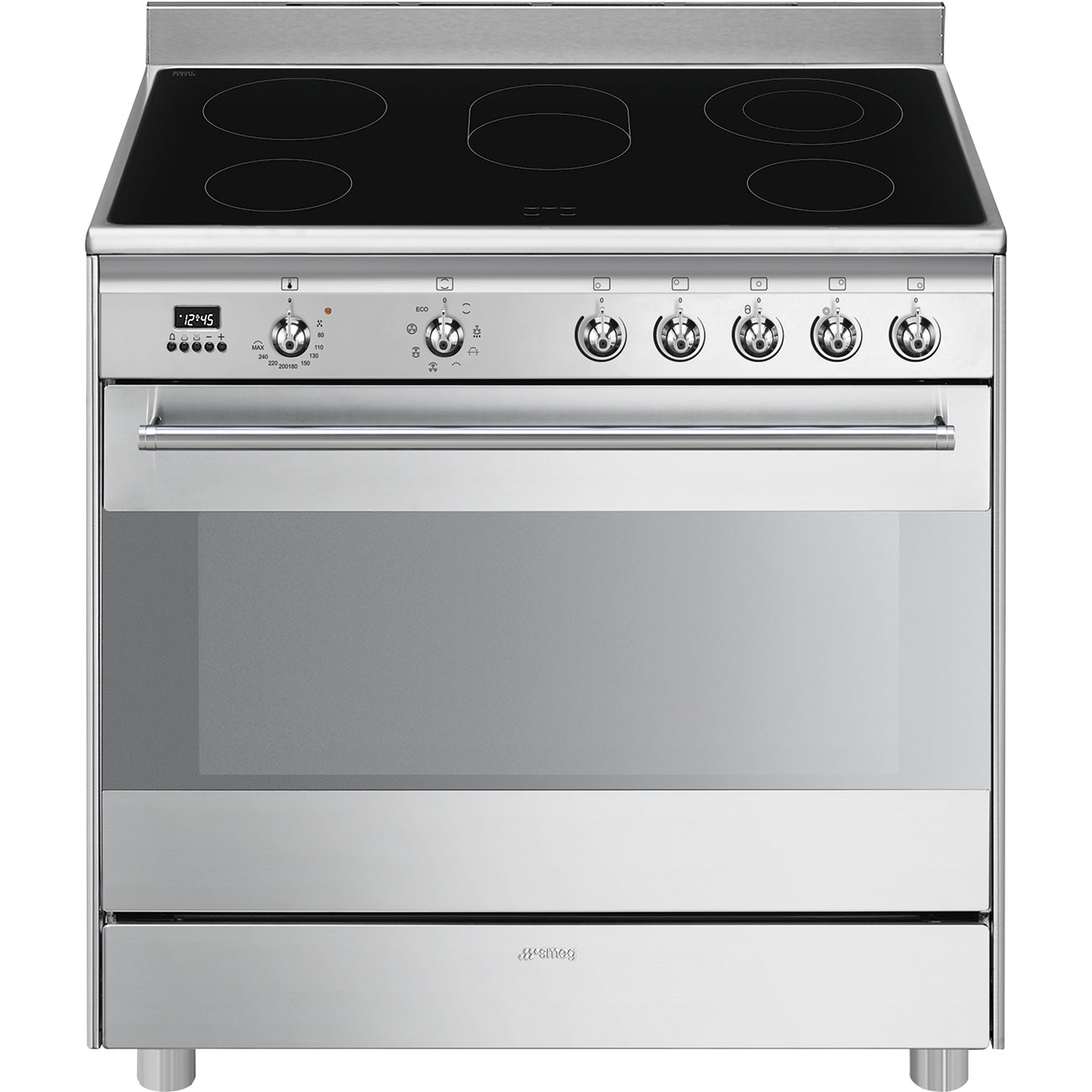 SMEG Keramisk komfur SCD91CMX9